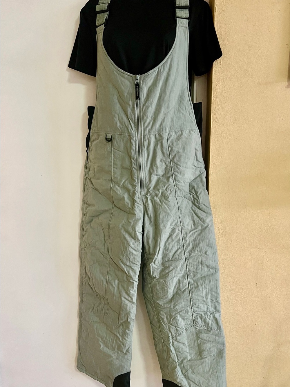 Head gray snowboard Overalls jumpsuit